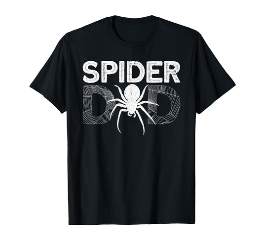Funny Spider Dad Design For Men Male Parents Spider Lovers T-Shirt
