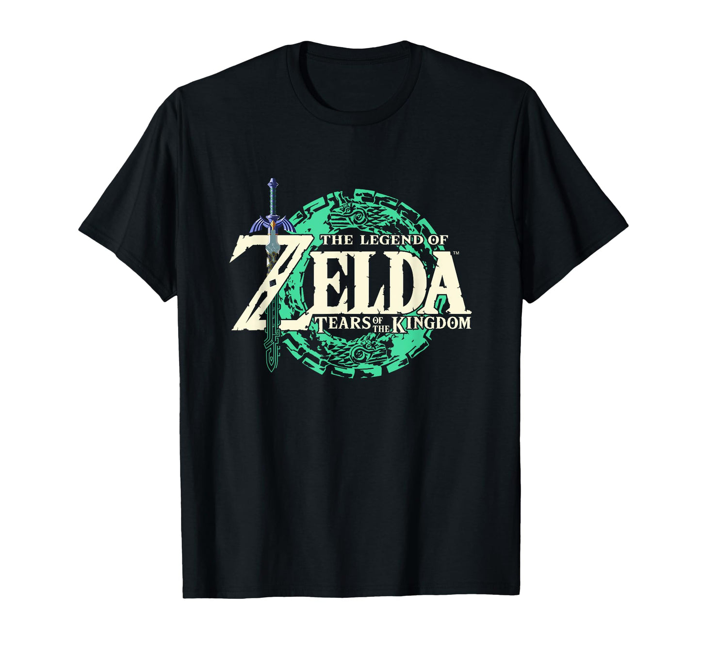 The Legend of Zelda Tears of the Kingdom Front Back Portrait T-Shirt