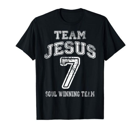Christian Shirts - Team Jesus T-Shirts Faith Shirt