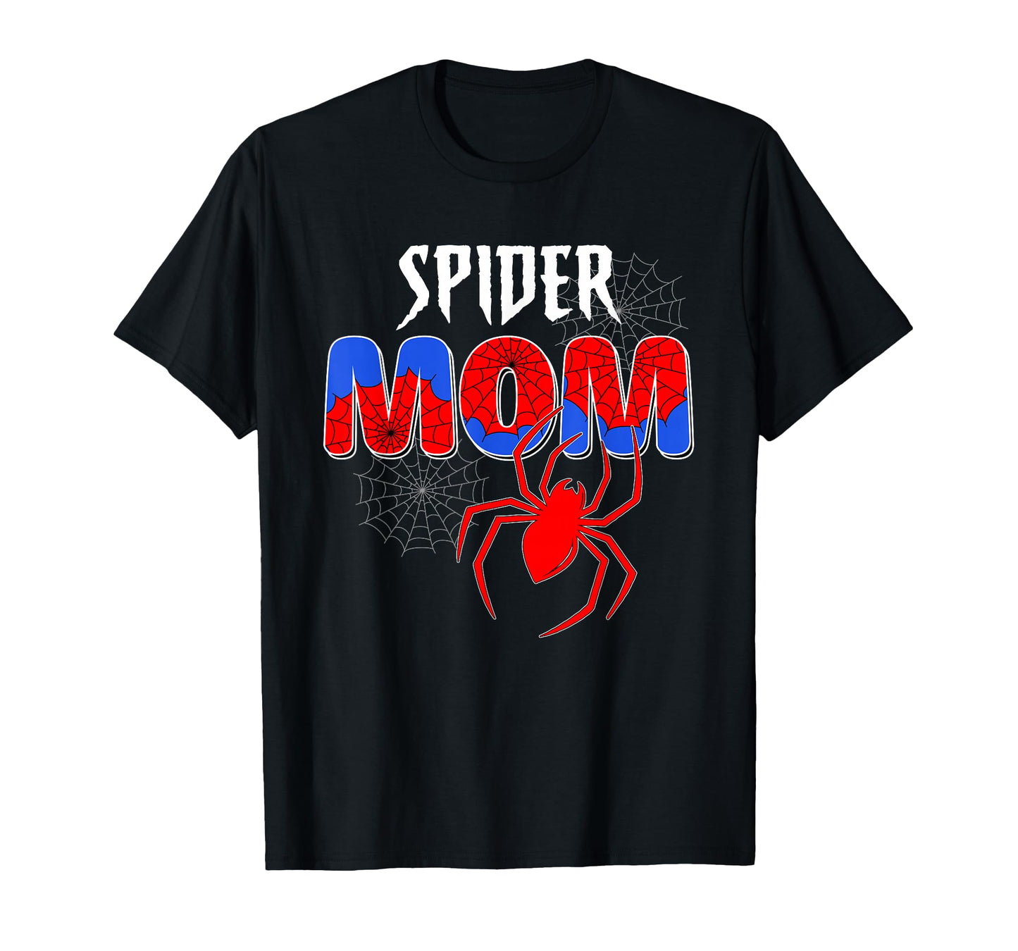 Funny Spiders Mom Matching Family Birthday Mother's Day T-Shirt