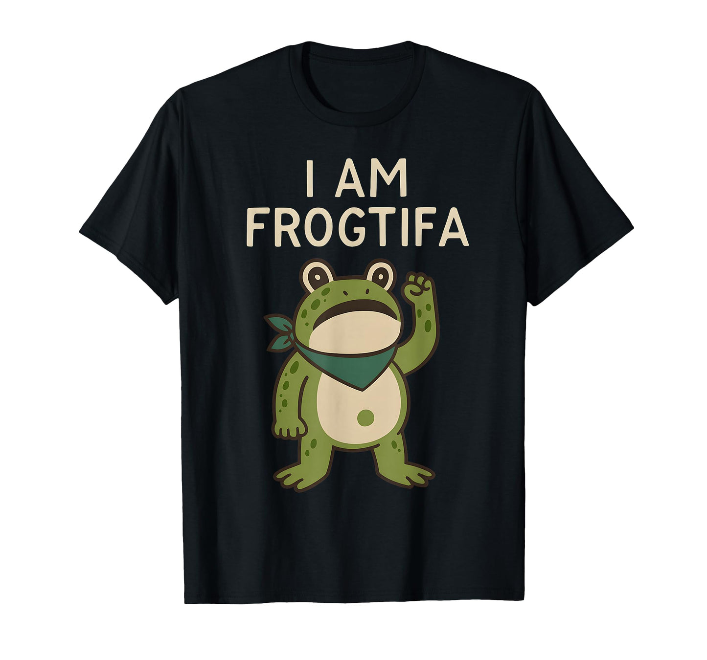 Funny I AM FROGTIFA Portland Frog Meme T-Shirt