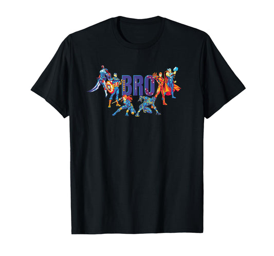 Marvel Super Heroes Avengers Family Vacation Trip Bro T-Shirt