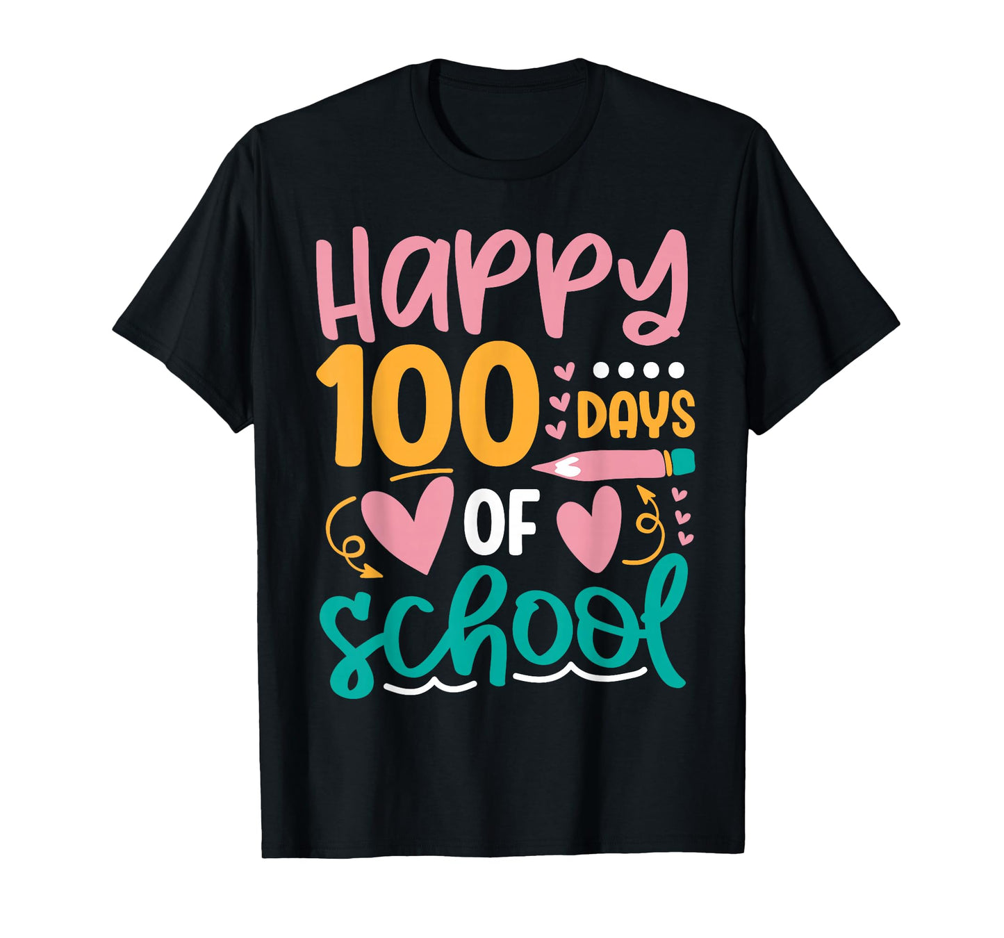 100th Day of School Celebration for Teacher Students T-Shirt