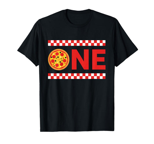 Kids Birthday Boy Outfit 1 Year, Girls 1st Birthday Pizza One T-Shirt