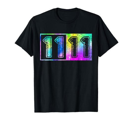 1111 Number Synchronicity Spiritual Awakening manifestation T-Shirt