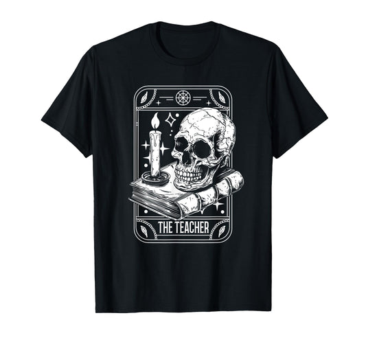 Tarot Card Emo Gothic Occult - The Teacher Men Women T-Shirt