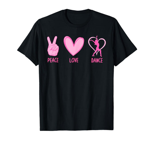 Cute Dance Design for Girls Women Dance Recital Class Dancer T-Shirt