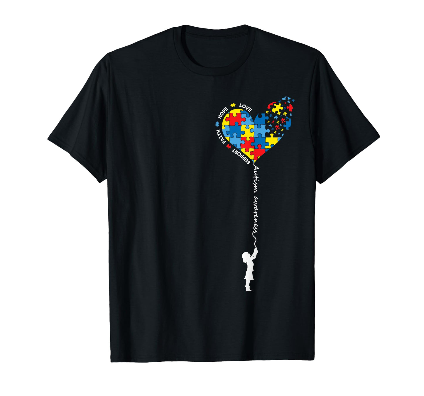 Autism Awareness Love Support Men Women Kids Autism T-Shirt