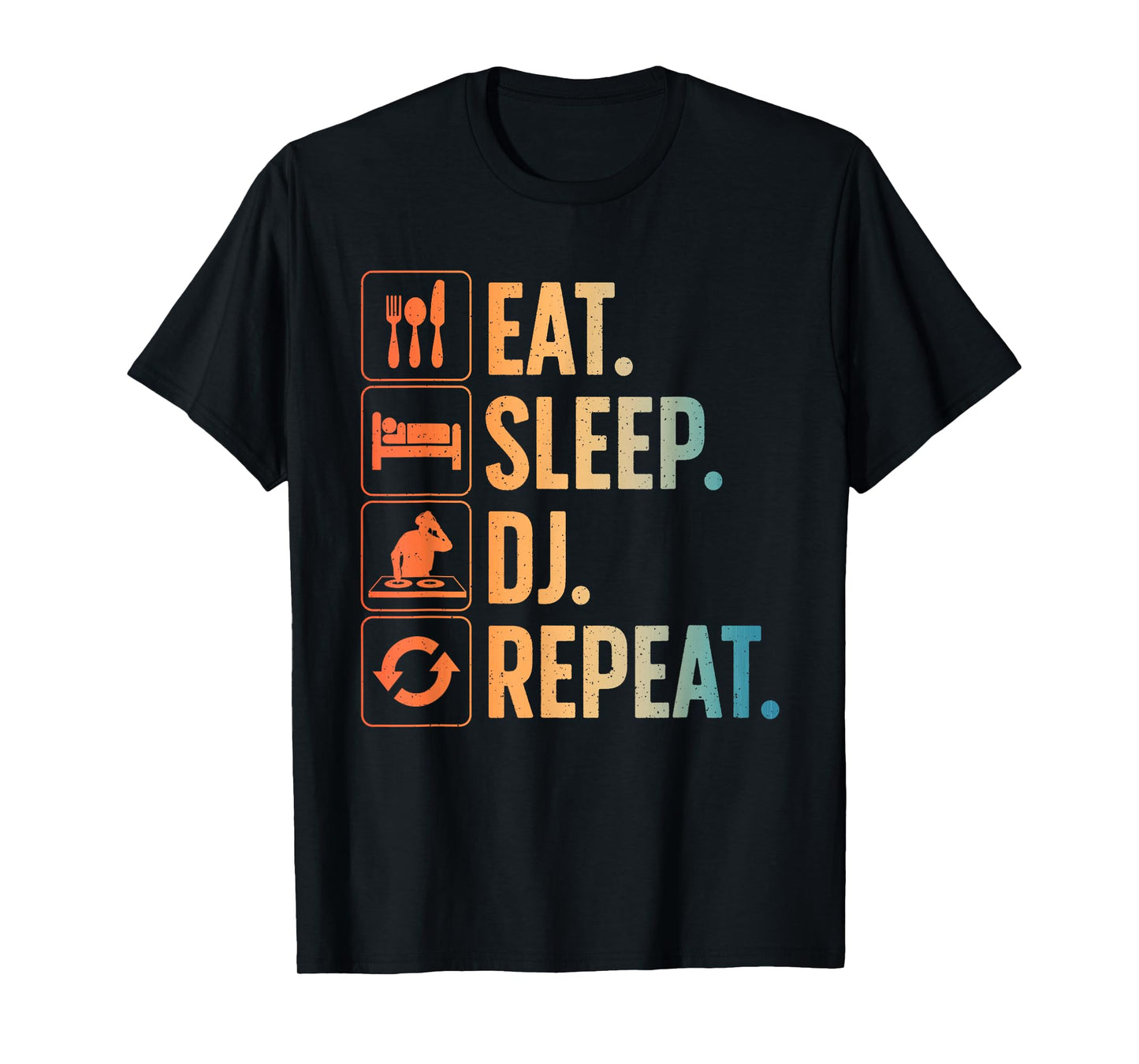 Cool DJ Art For Men Women Disc Jockey Music Producer EDM DJ T-Shirt