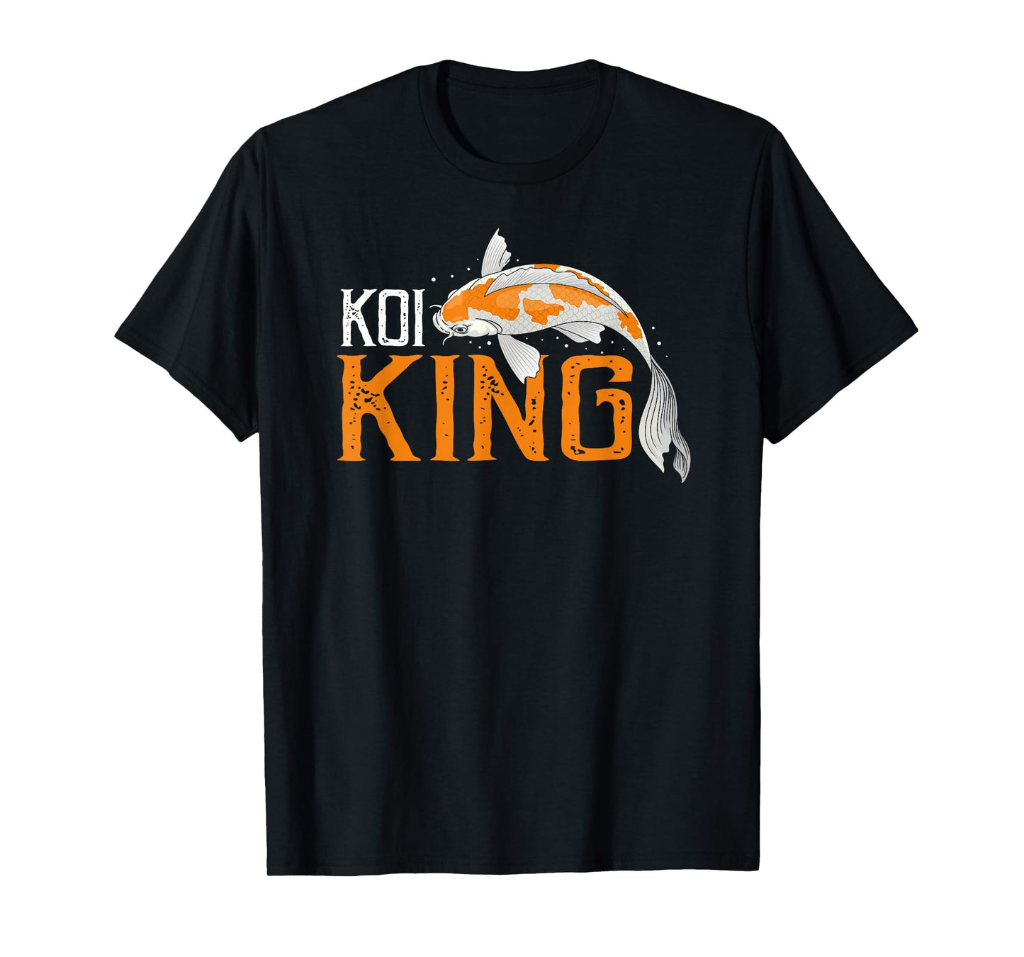 Koi King Bold Pond Owner Aquatic Hobby Master T-Shirt