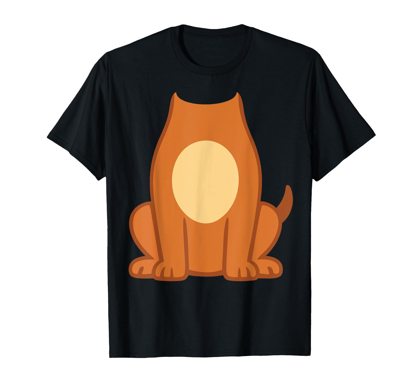 Brown Dog Shirt Adult Kids Men Women Brown Dog Costume T-Shirt
