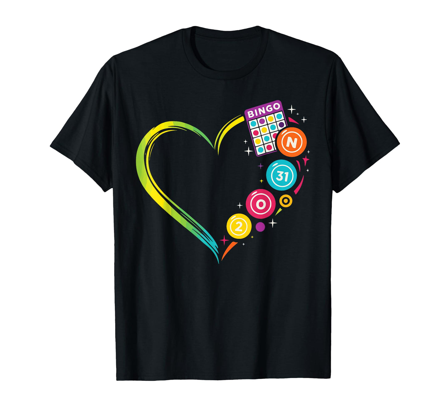 Bingo Player Heart T-Shirt