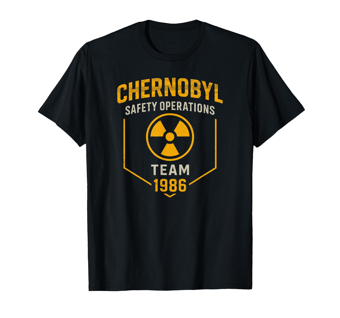 Nuclear Power Plant, Chernobyl Safety Operations Team 1986 T-Shirt