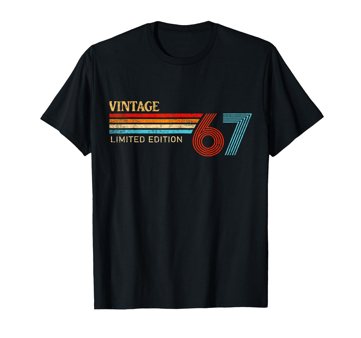 Vintage 1967 Limited Edition Birthday 1967 Men Women T-Shirt
