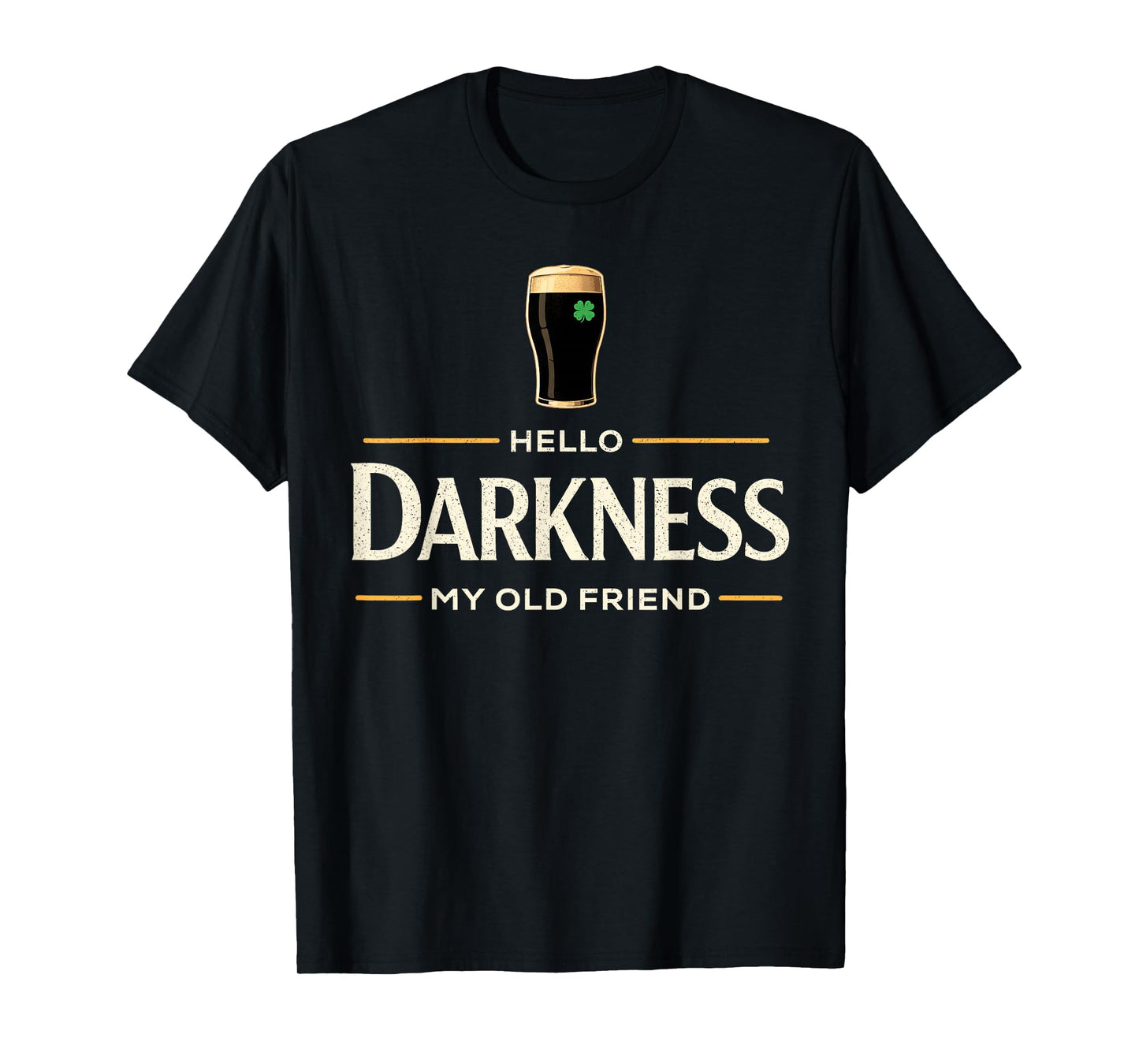 Dark Beer Friend Irish Green Funny St Patricks Day Men Women T-Shirt