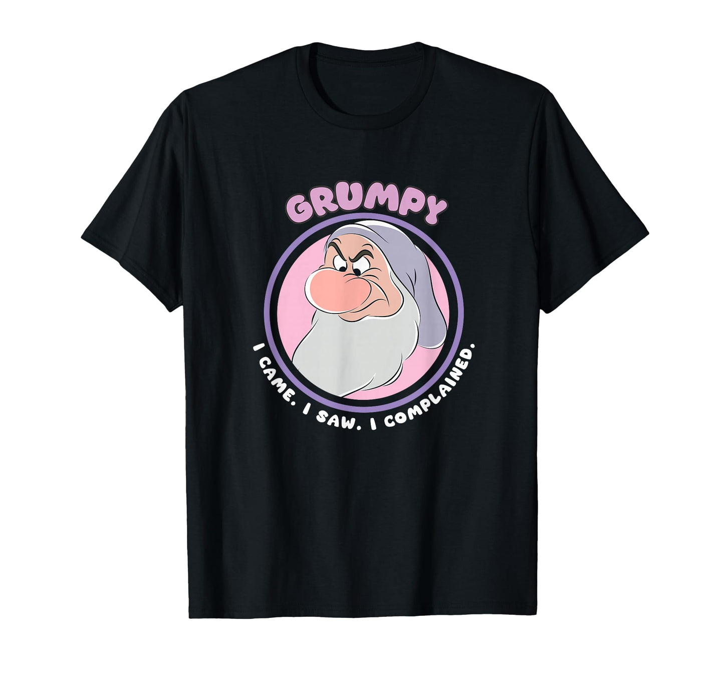 Disney Snow White And The Seven Dwarfs Grumpy Mood T-Shirt