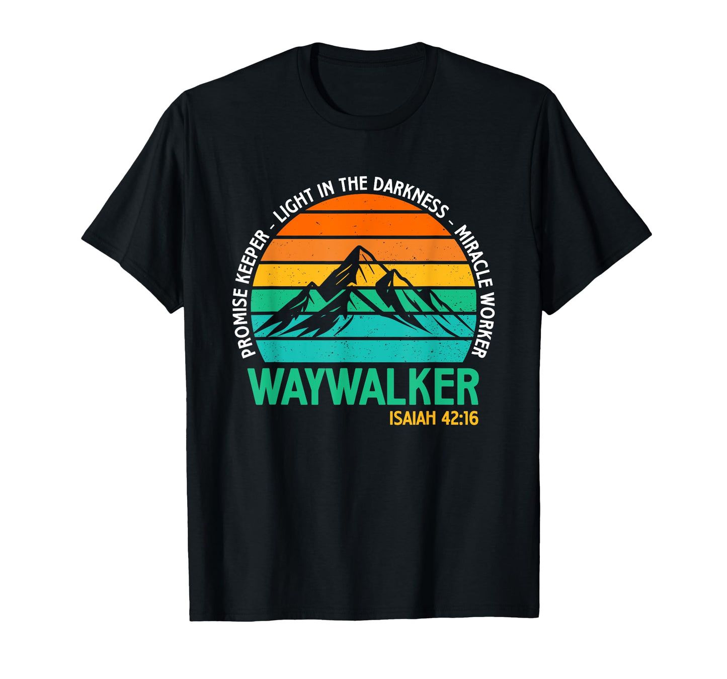 Vintage Waymaker Promise Keeper Miracle Worker Christian T-Shirt