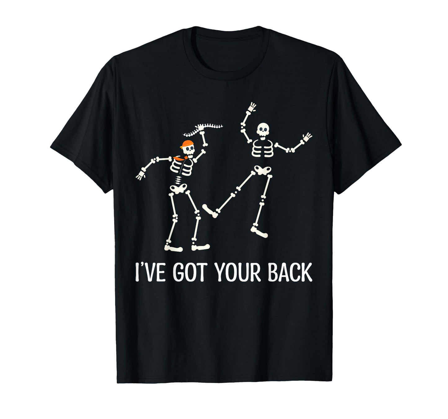 I've Got Your Back Halloween Skeleton T-Shirt