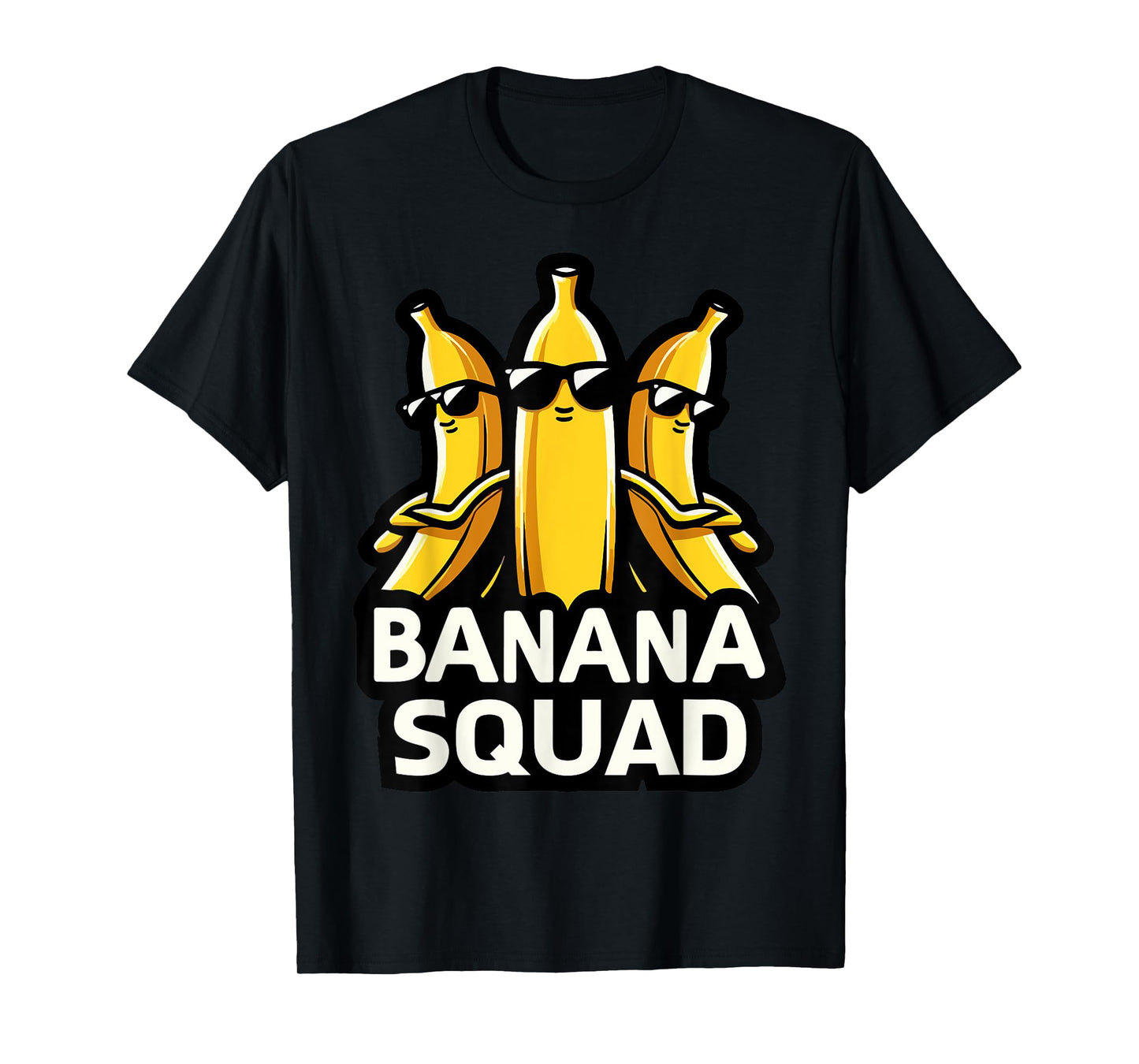 Banana Squad Funny Fruit Banana Lover Team Banana Crew T-Shirt