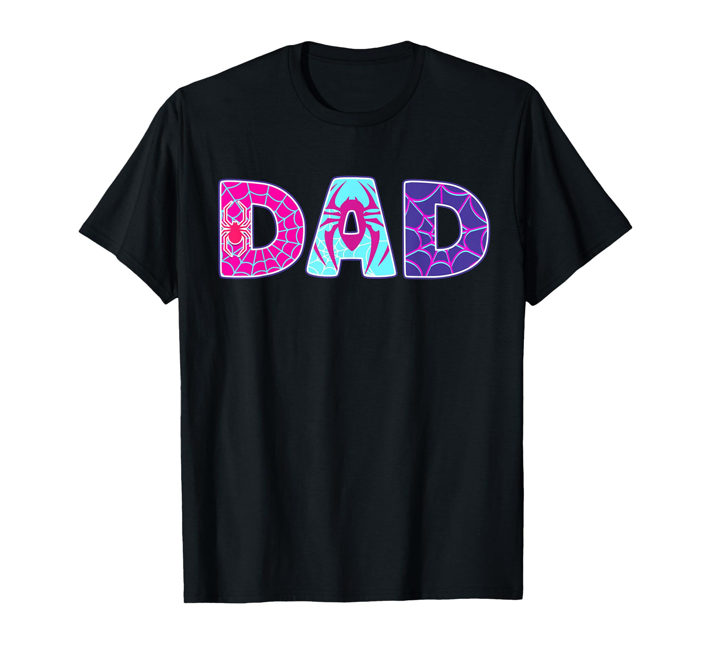 Men Dad Spider Dad Father's Day Family Birthday T-Shirt