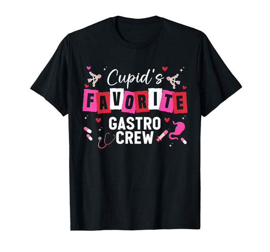 Cupid's Favorite Gastro Squad Gastroenterologist Valentines T-Shirt