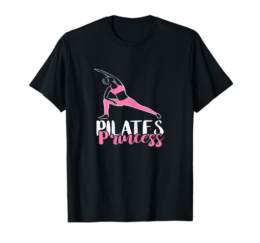 Workout Exercise Pilates Princess Pilates Fitness Instructor T-Shirt
