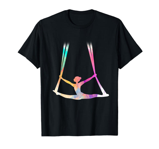 Aerial Silks Circus Yoga T-Shirt