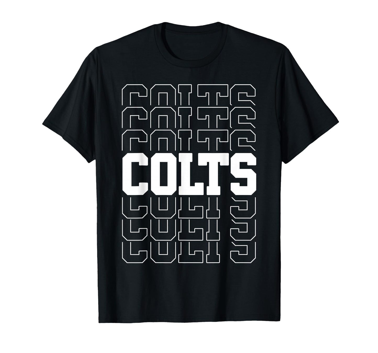 Colts Name Vintage Retro Gift Men Women Boy Girl T-Shirt