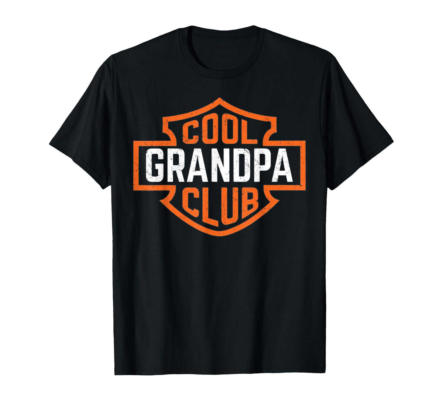 Vintage Cool Grandpa Club Funny Birthday Father's Day T-Shirt