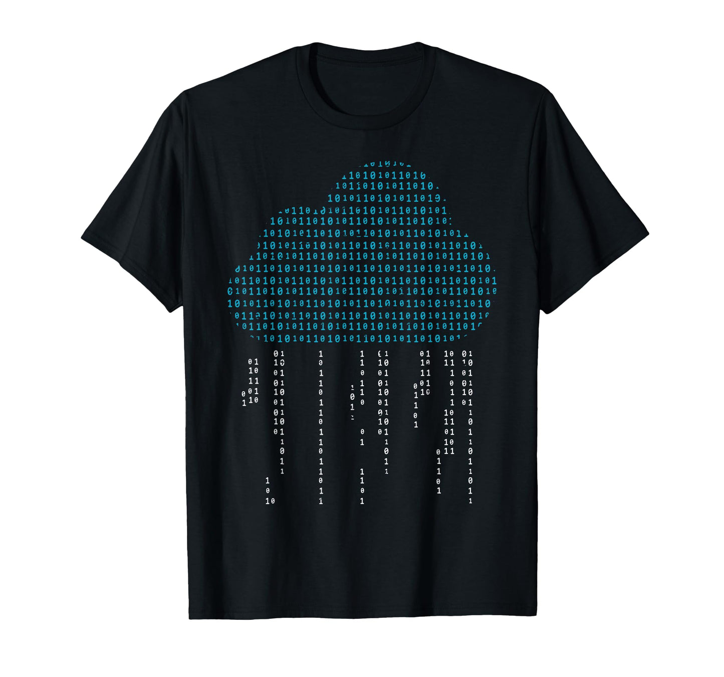 Programmer Binary Cloud Coder Software Developer Men Women T-Shirt