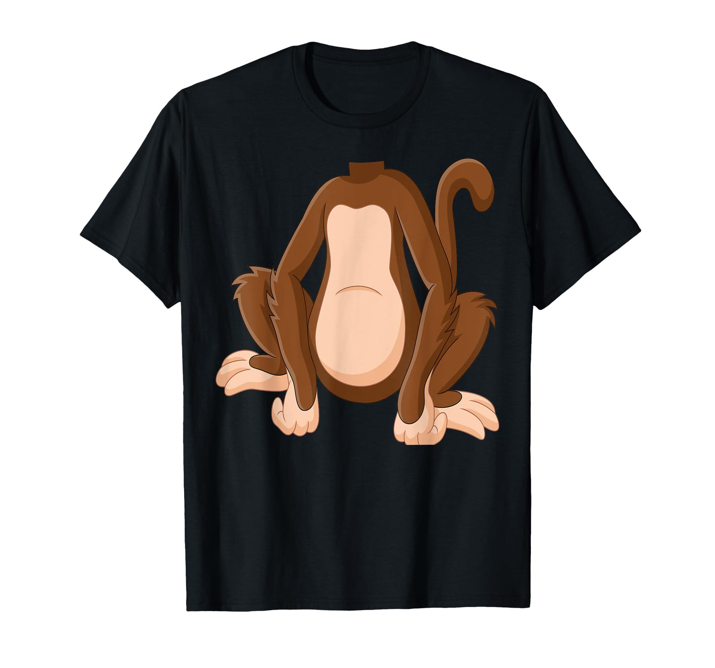 Monkey Shirt Adult Kids Men Women Monkey Costume T-Shirt