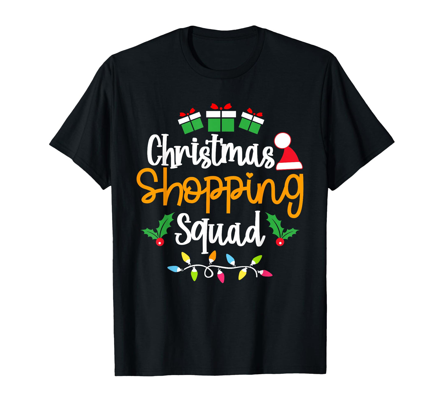 Christmas Shopping Squad Xmas Matching Christmas Family T-Shirt