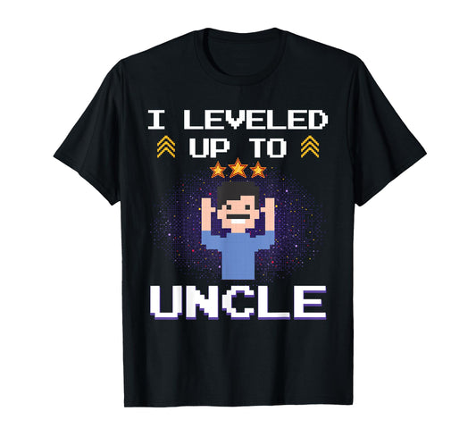 Best Uncle Gift Awesome Uncle Accessories & Stuff Uncle Design For Men Dad First Time Promoted To Uncle Gamer T-Shirt