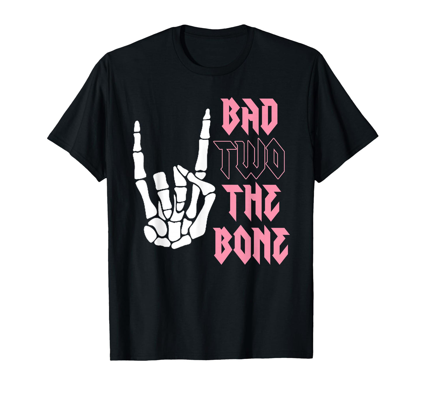Bad Two the Bone Shirt 2nd Birthday 2 Years Old Birthday T-Shirt