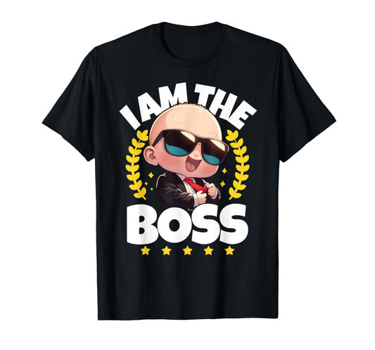 Baby Boss "I Am The Boss" Like A Boss Kids T-Shirt