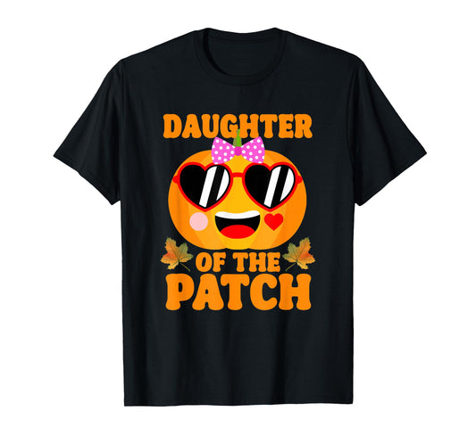 Daughter Of The Patch Pumpkin Halloween Family Matching T-Shirt