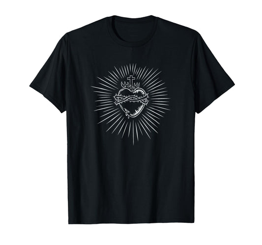Sacred Heart Of Jesus Catholic T-Shirt