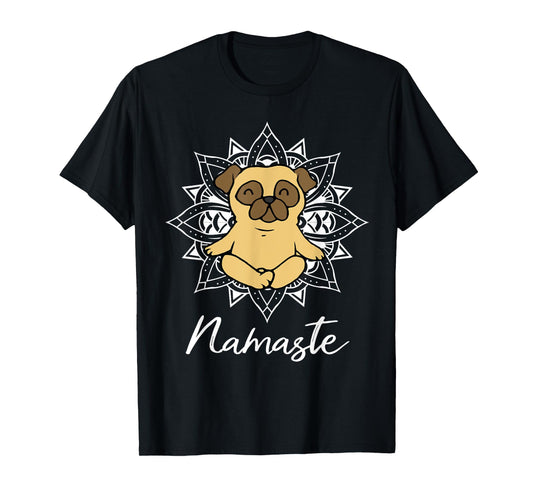 Pug yoga for a yoga workout fan T-Shirt