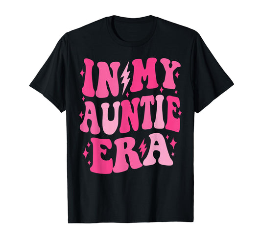 In My Auntie Era Shirt Women Aunt Era Mother's Day T-Shirt