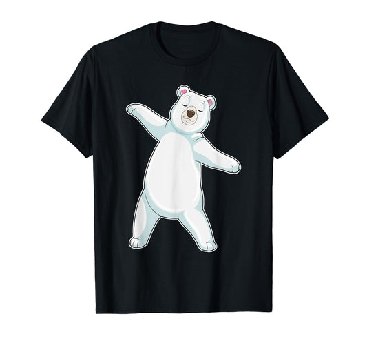 Polar bear Yoga Fitness Gymnastics T-Shirt