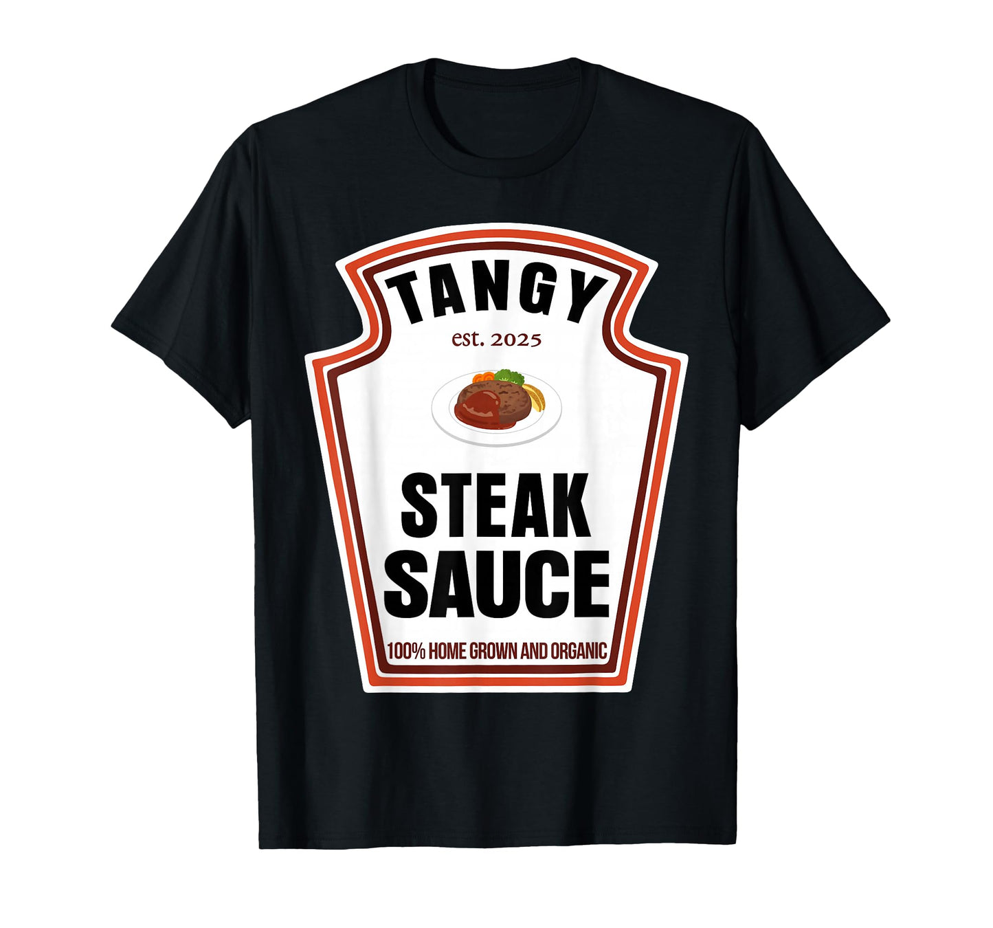Tangy Steak Sauce Condiment Spice Costume Party Matching T-Shirt