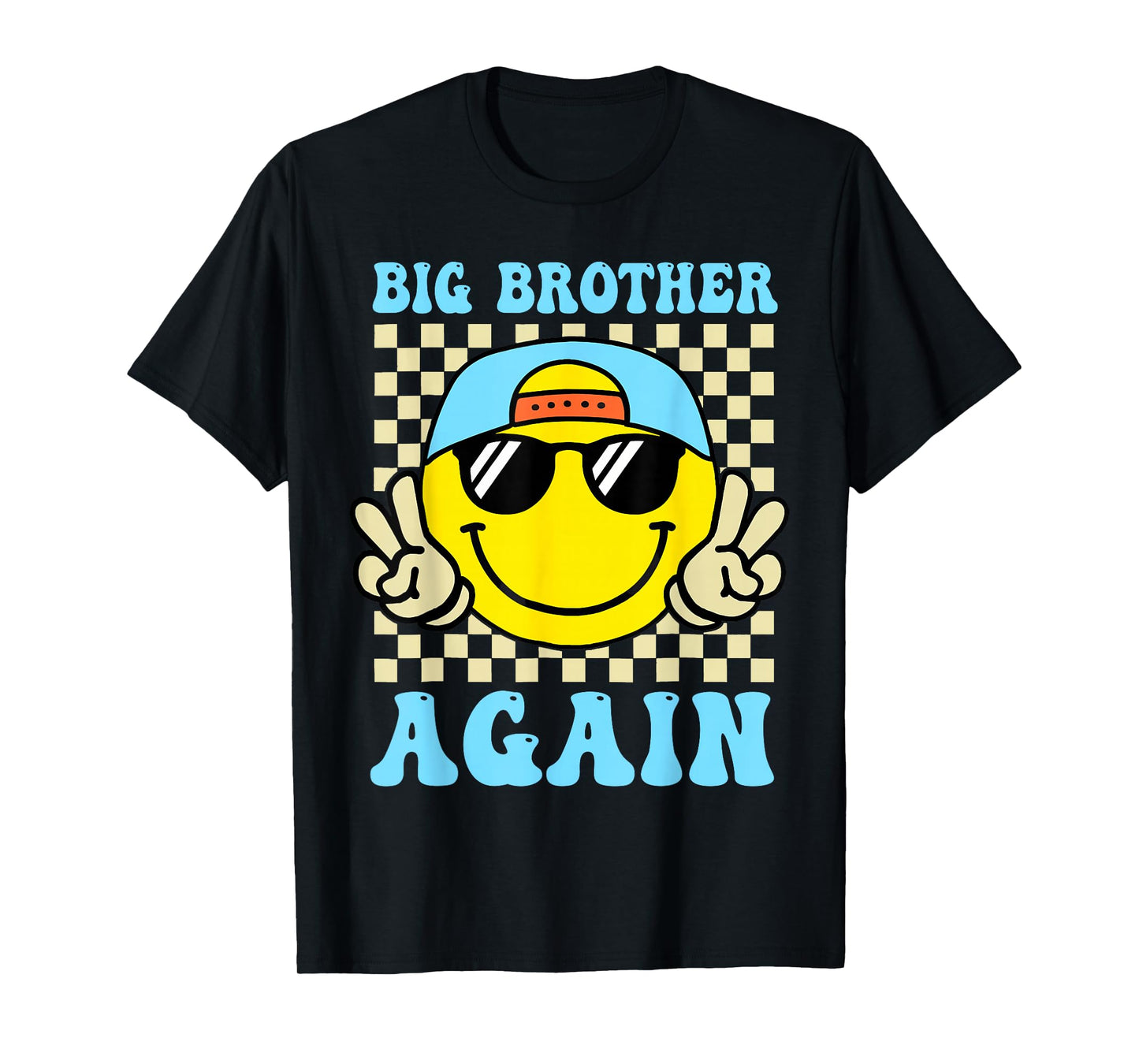 Groovy Big Brother Again Big Brother Announcement for Boys T-Shirt