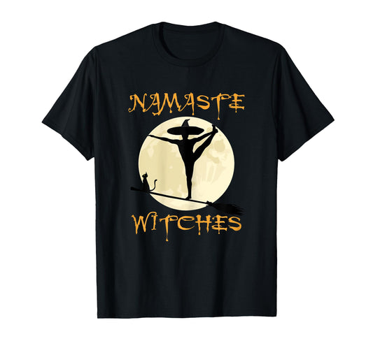 Namaste Witches - Halloween Yoga Women T-Shirt