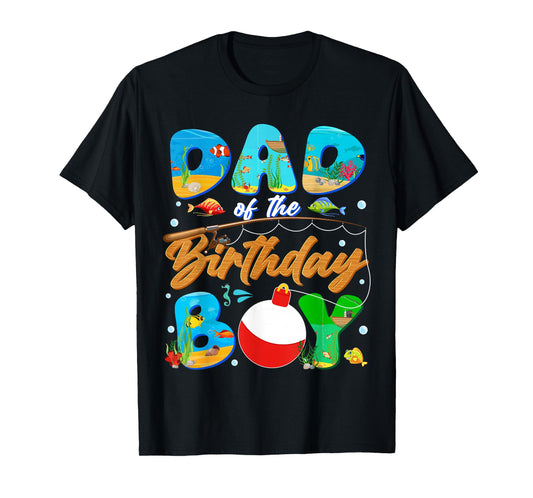 Dad Of The Birthday Boy Ofishally One Family Matching Party T-Shirt