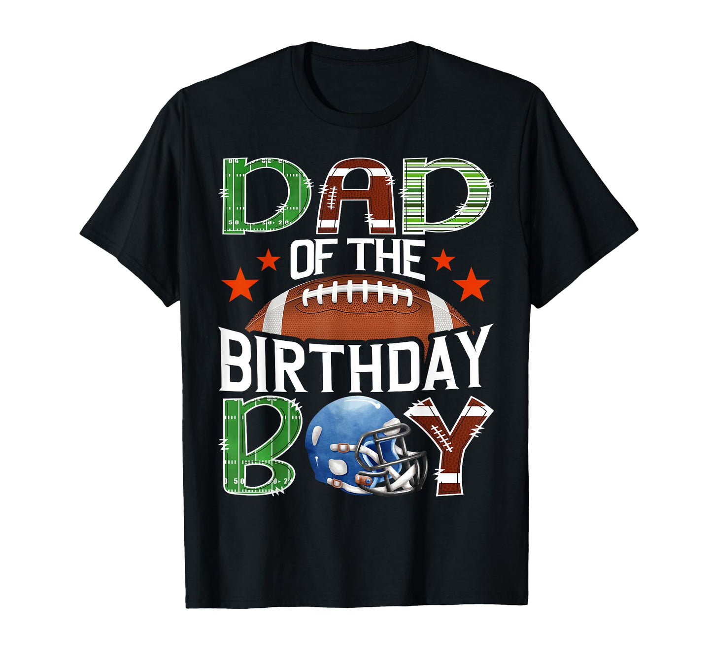 Dad of The Birthday Boy Game Day Football Lover T-Shirt