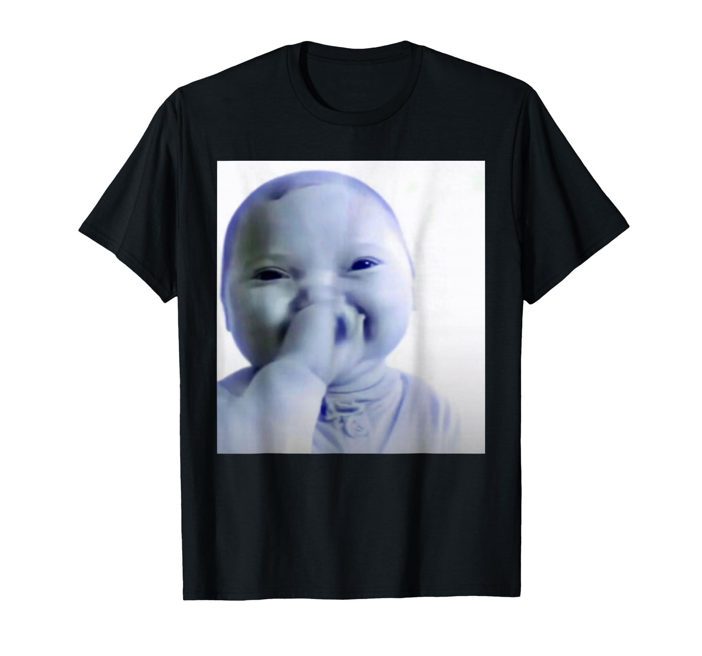 Ai Baby You Swear Meme Funny Laughing Baby Meme Brainrot T-Shirt