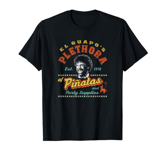 Vintage El Guapo's Plethora Of Piñatas Three Amigos T-Shirt
