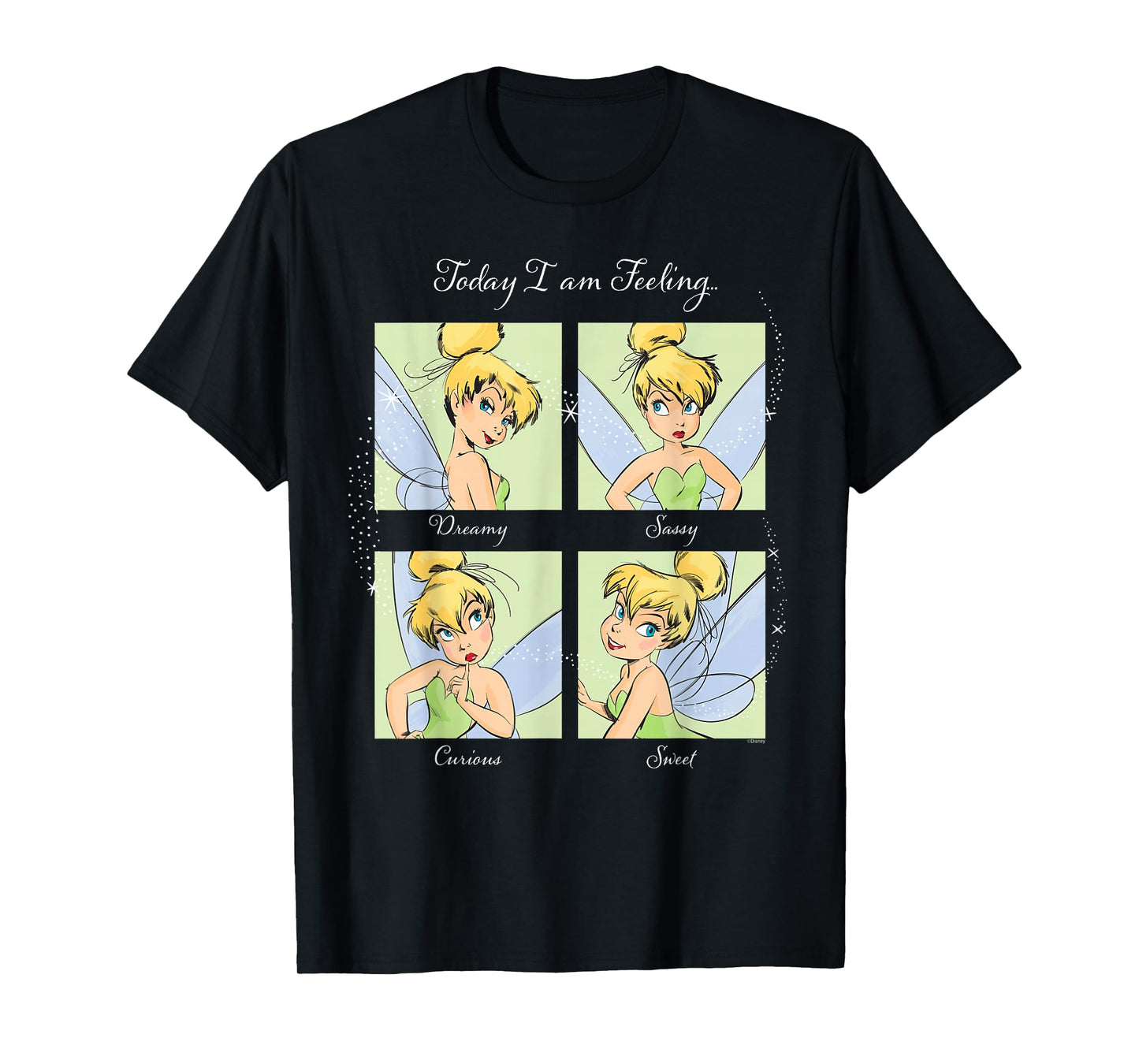 Disney Tinker Bell Today I am Feeling... Current Mood T-Shirt