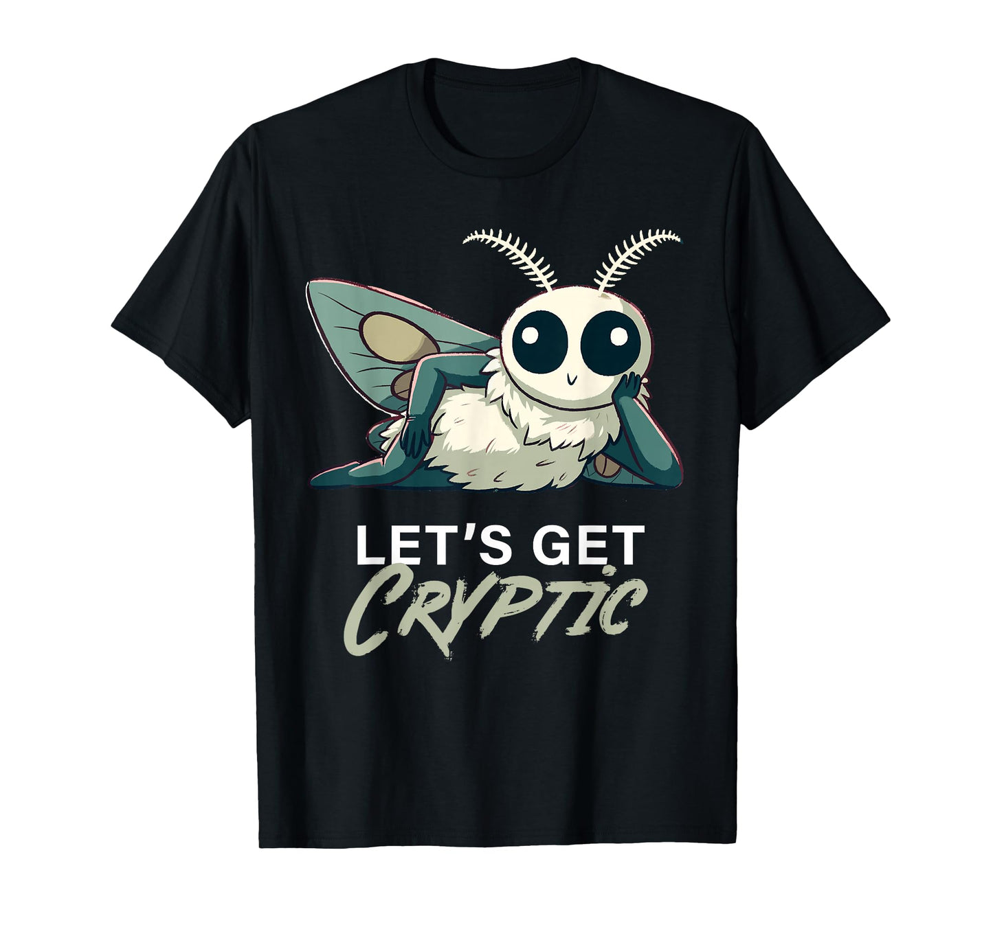 Sexy Mothman Let's get Cryptic Cryptid T-Shirt