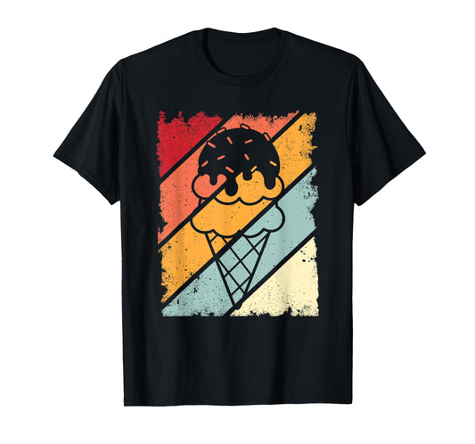 Funny Ice Cream with Sprinkles for Men Women Kids Ice Cream T-Shirt